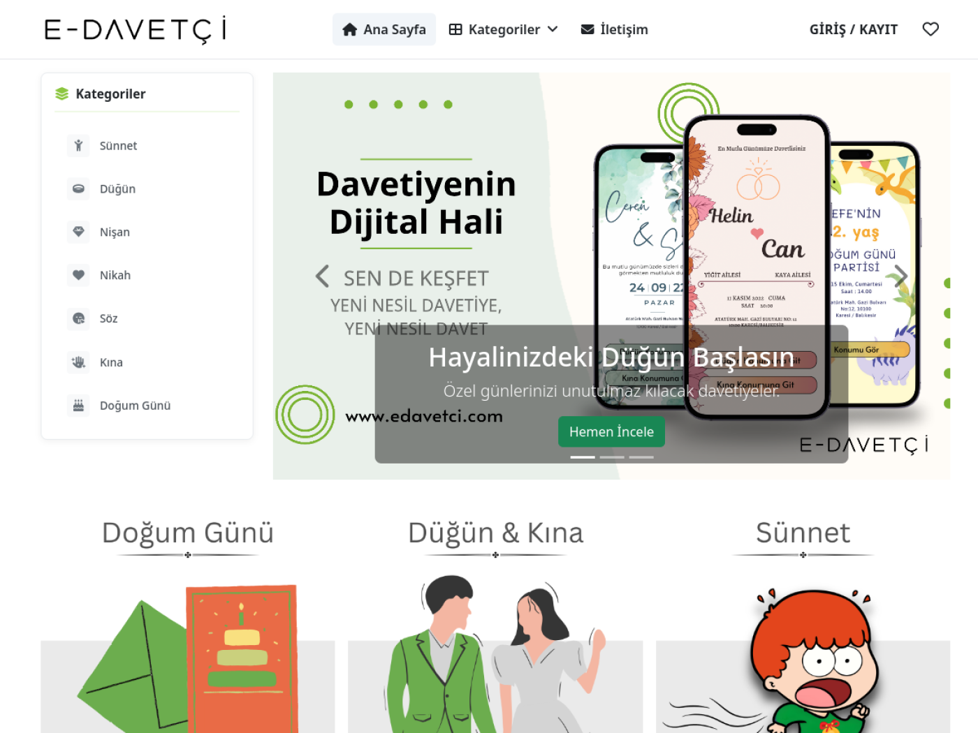 edavetci.com ilk sayfa