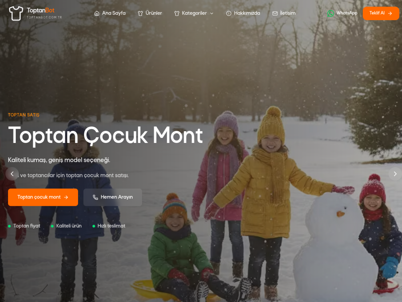 toptanbot.com.tr ilk sayfa